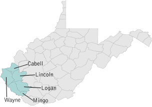 District Two Counties: Cabell, Lincoln, Logan, Mingo and Wayne