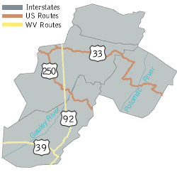 District 8 Roads