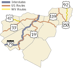 District 7 Roads